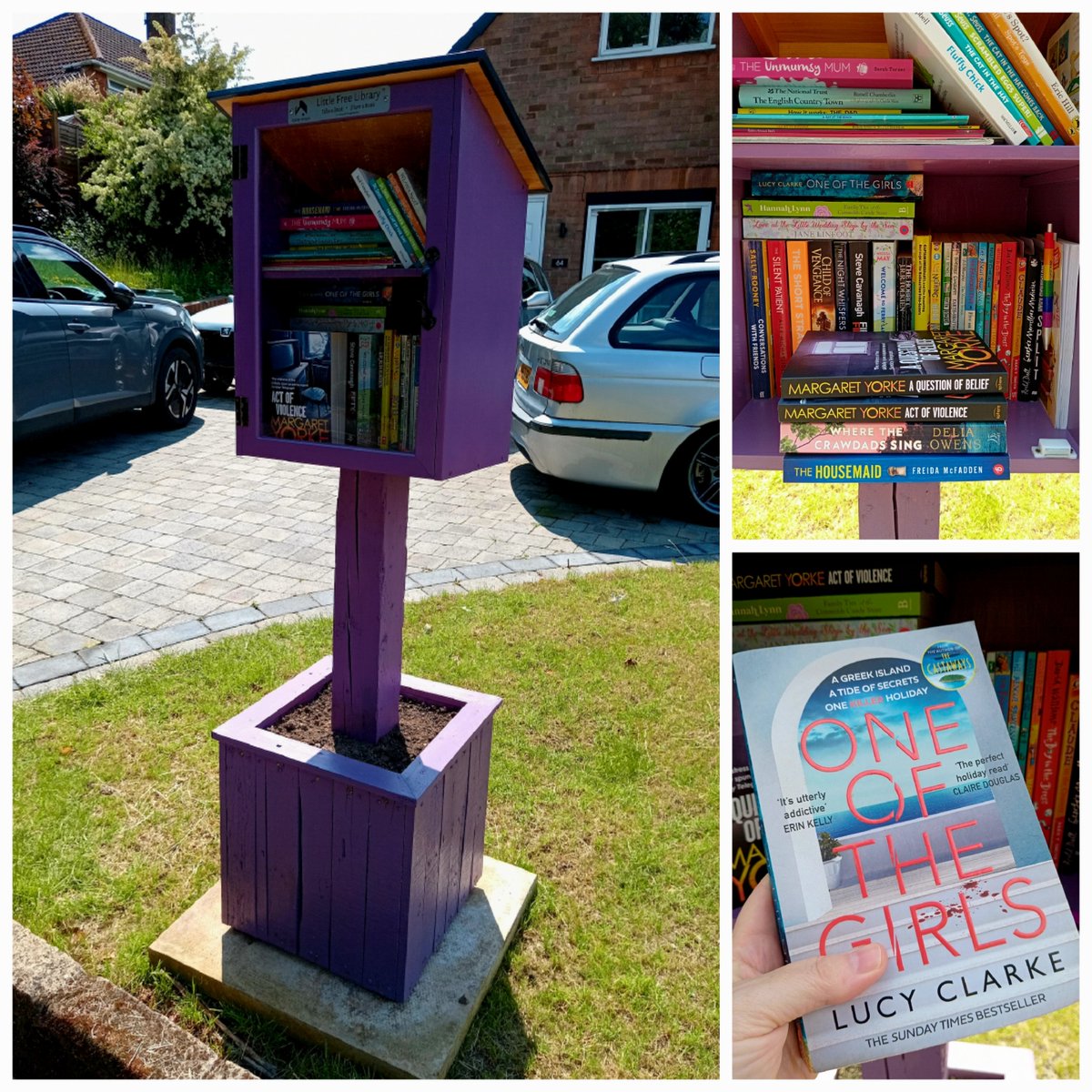 Tinalouisereads's tweet image. Super excited to have a free little library in the next street to me. Dropped off 4 books and taken one #booktwt #booktwitter #freelittlelibrary #sedgley