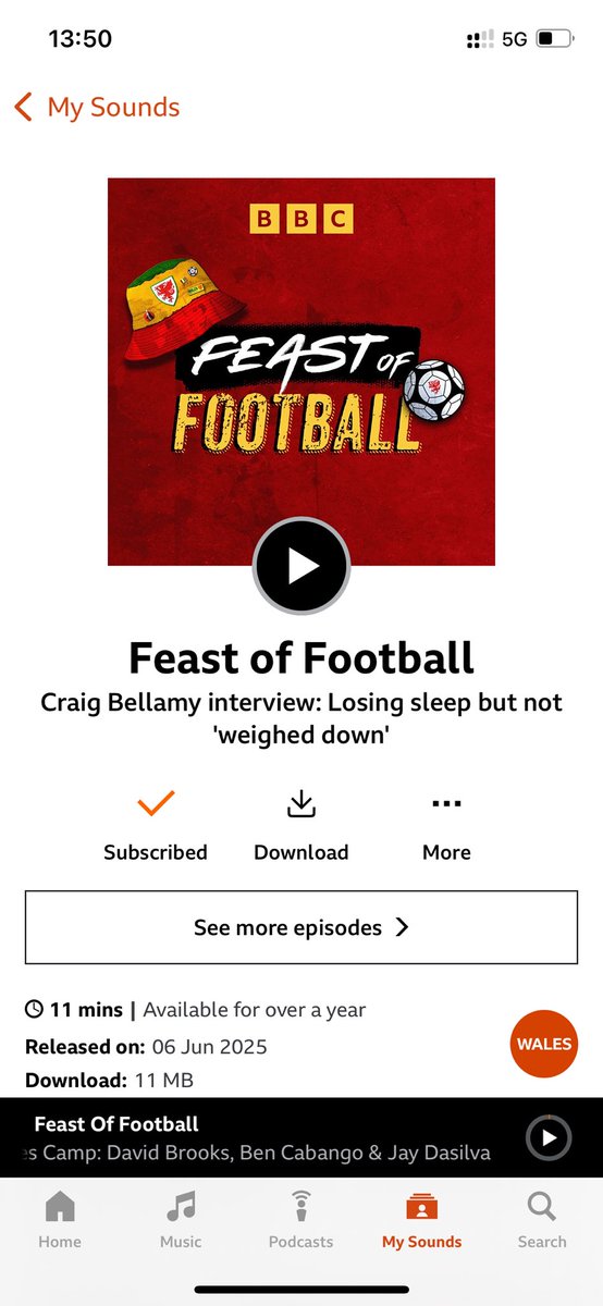 Carl Roberts (@carltrev) on Twitter photo 🚨 FoF with Craig Bellamy 🚨
🎥 see him below and listen to him on the pod - 👉 bbc.co.uk/sounds/play/p0…
💨 be quick - he’s looking ahead to Liechtenstein
🇱🇮 me <a href="/iwanwroberts/">Iwan Roberts</a> and Nathan Blake will review the Liechtenstein match tomorrow
👀 look out for that! 🚨 FoF with Craig Bellamy 🚨
🎥 see him below and listen to him on the pod - 👉 bbc.co.uk/sounds/play/p0…
💨 be quick - he’s looking ahead to Liechtenstein
🇱🇮 me <a href="/iwanwroberts/">Iwan Roberts</a> and Nathan Blake will review the Liechtenstein match tomorrow
👀 look out for that!