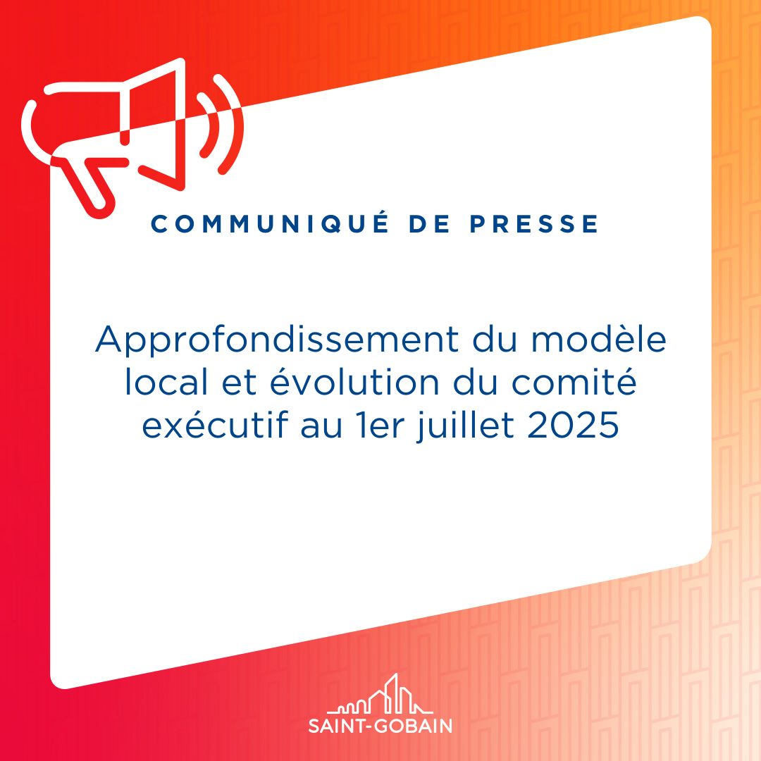 [#Annonce]
📢 Nouvelle étape dans la transformation du Groupe, avec une organisation régionalisée pour accélérer la croissance des solutions pays par pays.
📢 Un Comité exécutif renouvelé pour piloter la prochaine phase de croissance rentable du Groupe.
🔍lnkd.in/eR7_ab-x