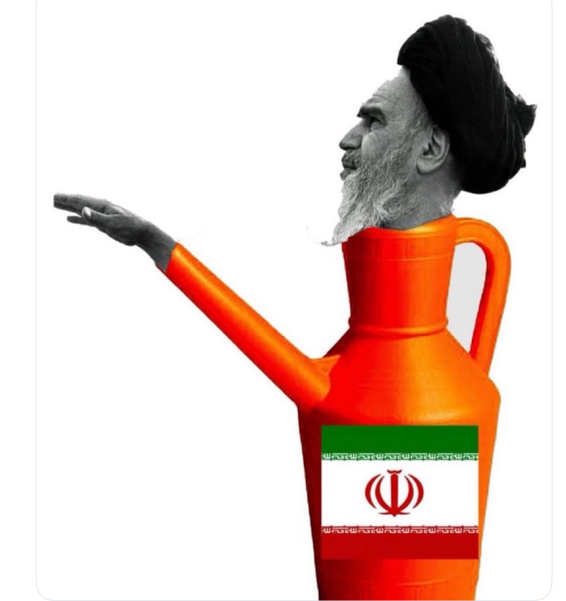 چشمانش برق می‌زد و
هر بار که دسته‌اش را نوازش می‌کرد،
گویی كه صحیفه‌ی نور را ورق می‌زند.

و در سکوتِ خلوتش،
و در میان هزار فتوای تار،
آفتابه‌اش تنها چیزی بود
که حقیقت داشت.
كيرم دهان رهبرم…

#امام_آفتابه_ها 
#امام_خمینی 
#ايام_ارتحال 
#خمينى_كصپدر 
#ريدم_به_قبر_خمينى