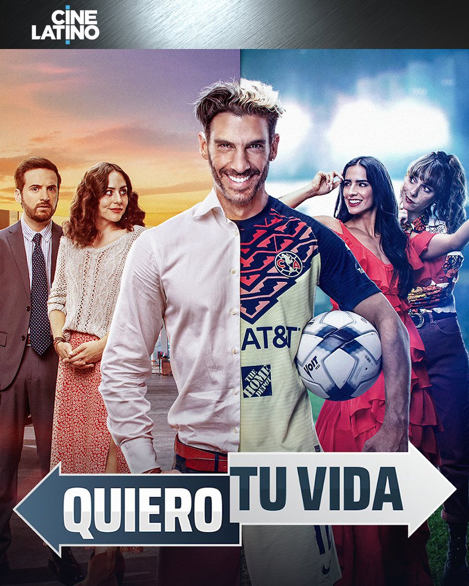 Película 🎬 "Quiero tu vida" 🔥 ESTRENO 🔥 ⭐ Con Erick Elías, Zuria Vega y Bárbara de Regil 📺 Por CinelatinoUSA 🗓️ Domingo 8 de Junio ⏰ 11pm ET | 8PT  🤩 Producida por Salma Hayek.
<a href="/erickelias/">Erick Elias</a>

#Cinelatino #estrenos #peliculascompletas