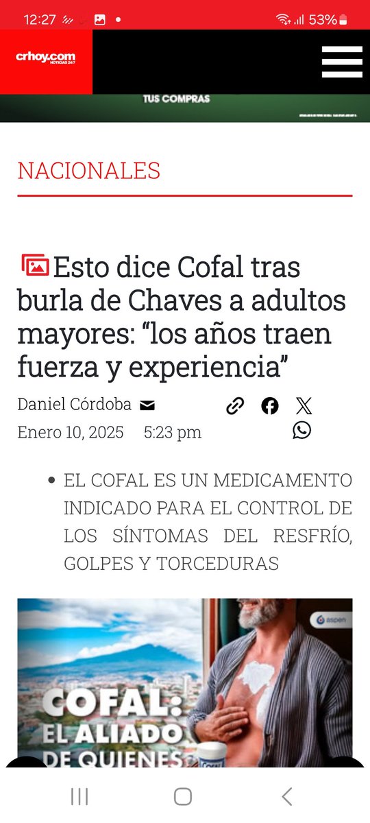 A carcajada suelta lo dijo:
"Cuánto habrá que esperar para que se quite el olor a cofal en la presidencia de la Asamblea!" Ese fue el comentario de Rodrigo Chaves contra Rodrigo Arias con toda la intención de ofenderle y que sus seguidores se burlaran.
Así funciona un agresor...