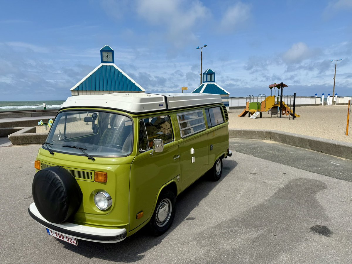 After LONDON with AWEX delegation, 2 days off in FRANCE at #cotedopale and  #wimereux with #miniVAN #VW #T2b #vwtype2, #vwbus, #bulli, #hippievan, #volkswagen, #t2, #vanlife, #1977VW