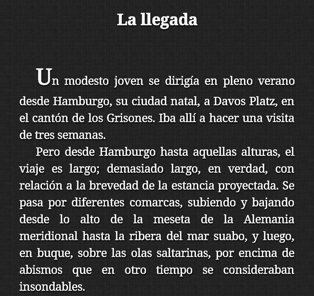 150 años del genio que escribió la cumbre de la literatura europea del siglo XX. Así inicia la magna Montaña mágica.