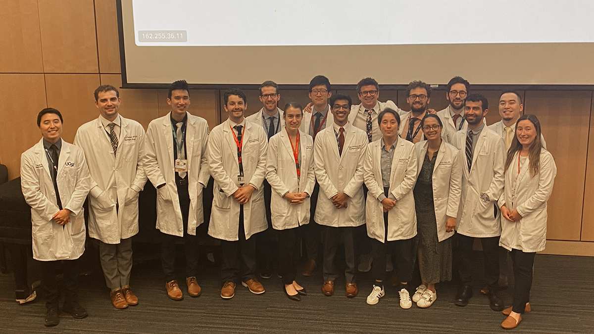 UCSF Neurosurgery (@neurosurgucsf) on Twitter photo From the molecular subgroups of vestibular schwannomas to new potential biomarkers of traumatic brain injury, our residents presented an incredible series of talks yesterday. A big thank you to <a href="/HopkinsNsurg/">Johns Hopkins Neurosurgery</a>'s <a href="/DrJudyHuang/">Judy Huang, MD</a> for joining us for #ResidentResearchDay! From the molecular subgroups of vestibular schwannomas to new potential biomarkers of traumatic brain injury, our residents presented an incredible series of talks yesterday. A big thank you to <a href="/HopkinsNsurg/">Johns Hopkins Neurosurgery</a>'s <a href="/DrJudyHuang/">Judy Huang, MD</a> for joining us for #ResidentResearchDay!