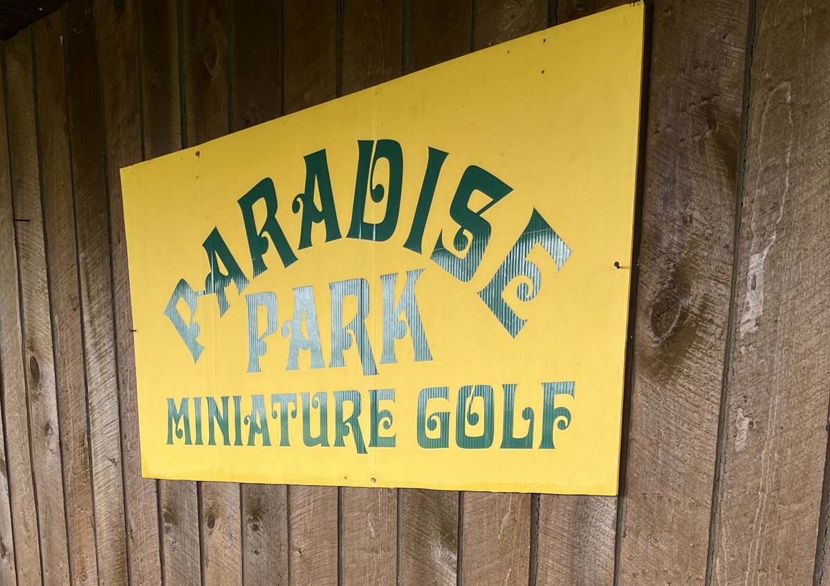 Great day for Chieftains - games at Pleasant and miniature golf/ice cream at Paradise Park in Marion!