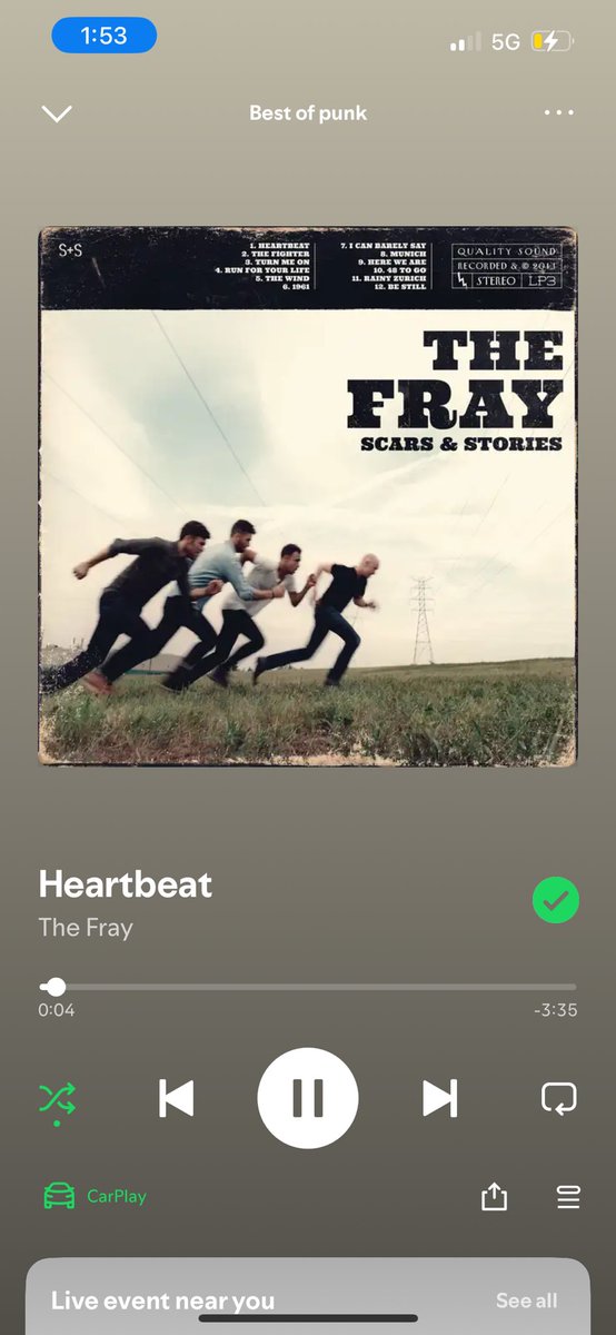 obannionsmokes's tweet photo. Song of the day #frayfriday https://t.co/sO2lqVdGmw