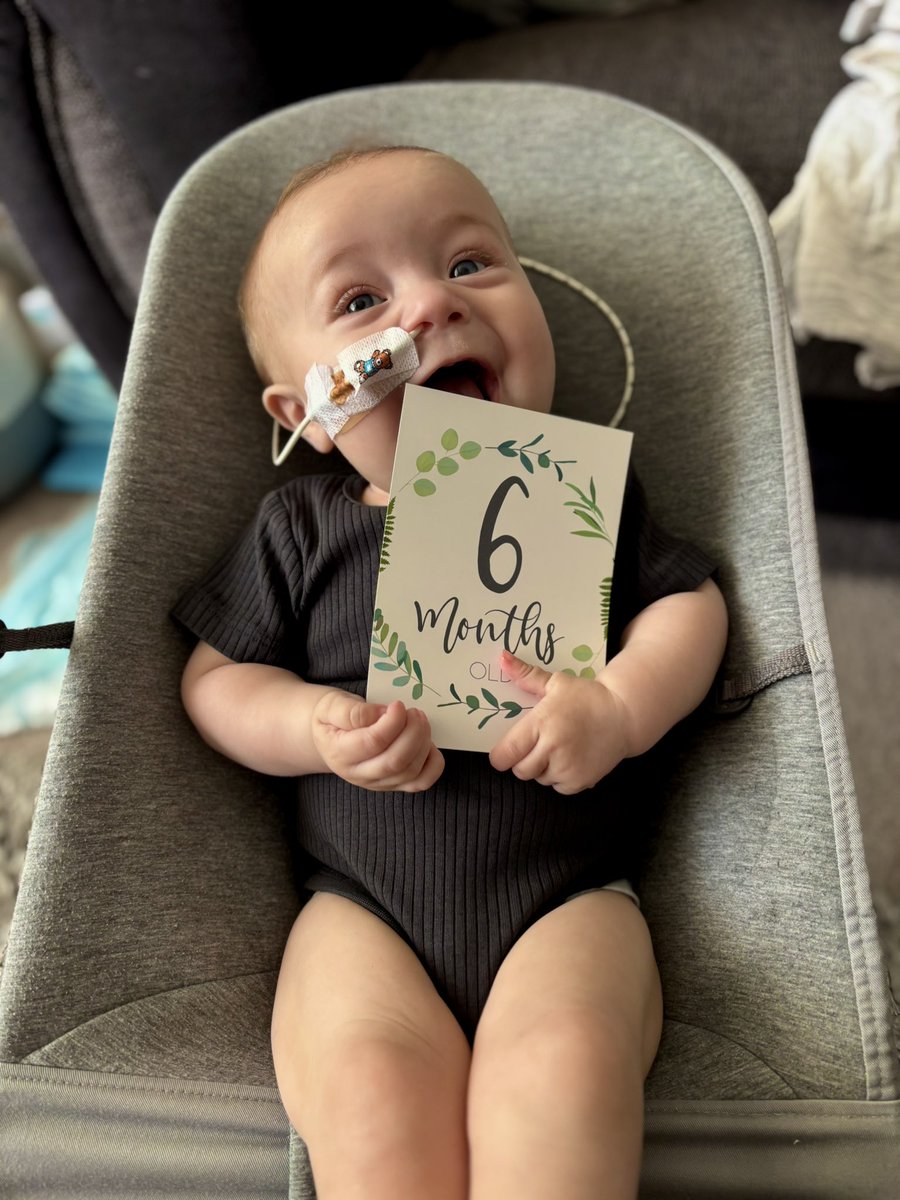 djliamh's tweet image. 6 months 💙

Frustratingly, Leo has left side vocal cord paralysis, more than likely caused by being intubated three times for surgeries. This is holding back his feeding which is affecting his weight gain, but he’s still in high spirits and will be with me at the fanzone soon!