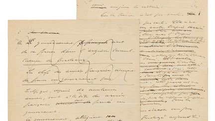 🔵⚪️🔴 Très grande émotion d’apprendre que les petits-fils du général de Gaulle remettront le manuscrit original de l’appel du 18 juin à l’État dans quelques jours. Il avait été exposé lors de la vente aux enchères chez <a href="/Artcurial/">ARTCURIAL</a> il y a quelques mois ! C’est un trésor national.