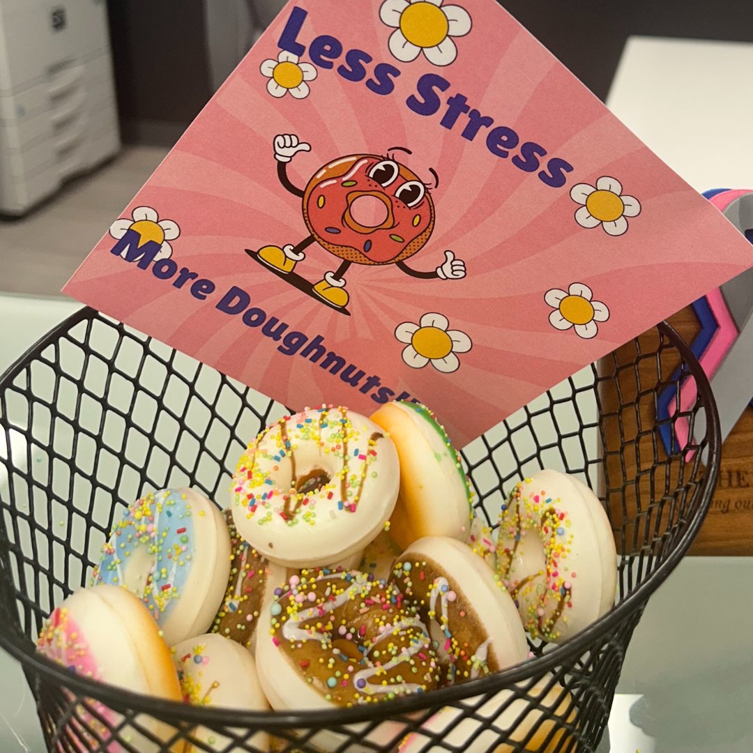 🍩 #NationalDoughnutDay, Med1Care style!

We surprised clients with sweet treats to say thanks for trusting us with their care.

From expert rehab to fresh doughnuts—we’ve got your back (and knees, and shoulders). 💪

Voted Best PT Clinic ➡️ med1care.org