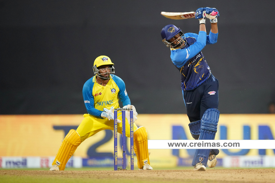 Dcreimas's tweet photo. North Mumbai Panthers won by 5 wickets.
#T20Mumbai #AalaReAglaStar
For latest pictures click to: https://t.co/WhtXChMcMK https://t.co/EAHoL98qs0