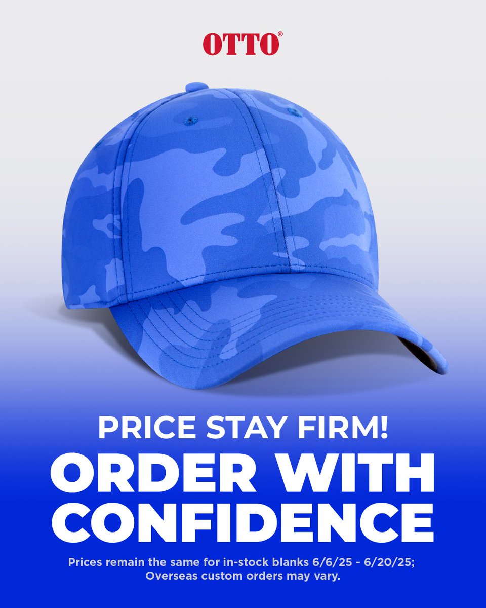 otto_cap's tweet image. 🚨 No Price Increases at OTTO CAP 🚨
We&apos;re keeping prices steady through June 20 so you can plan with confidence.
Quality, consistency, and your trust—always our priorities.
#OTTOCAP #PricingUpdate #StableSupport