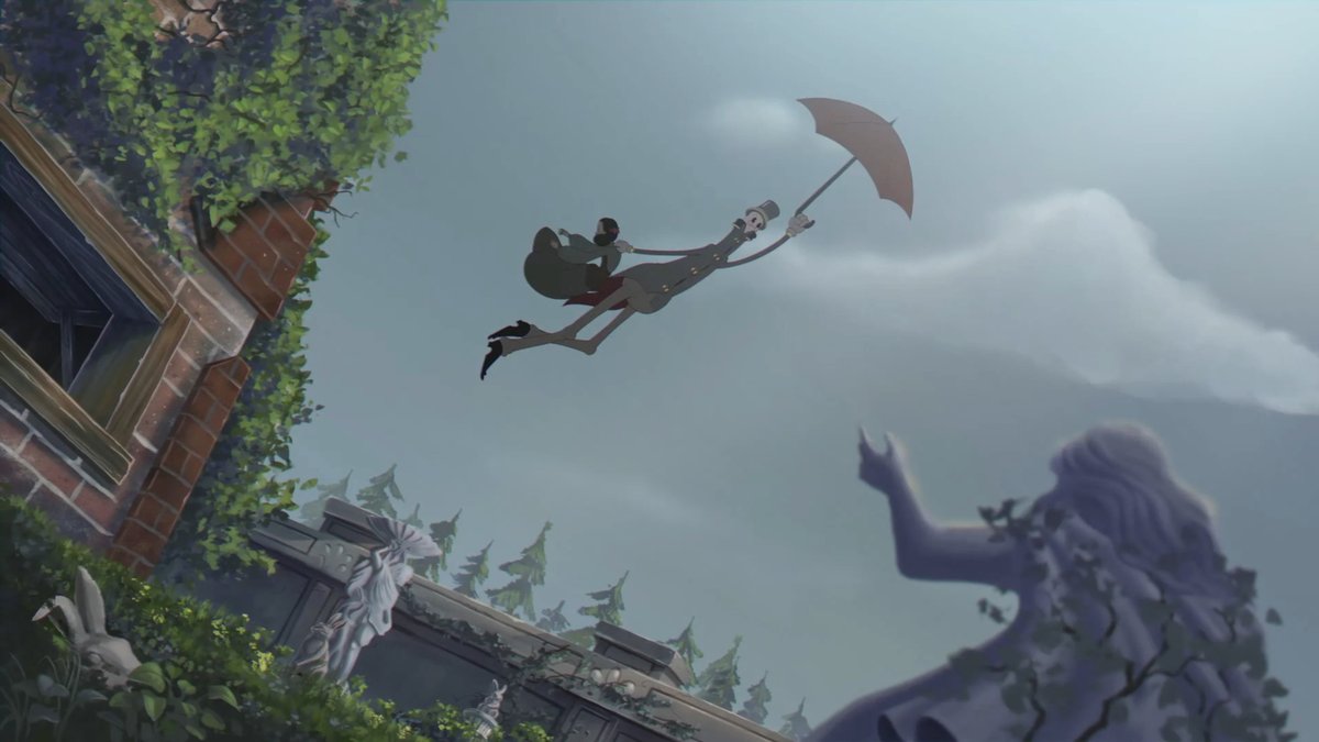 Mr. Baesie lends a helping hand to Lana!
But who—or what—are they fleeing? 🌂

Wishlist #byesweetcarole on <a href="/Steam/">Steam</a> now: bit.ly/44Ip6cy

#narrativehorror #animatedgame #indiegame