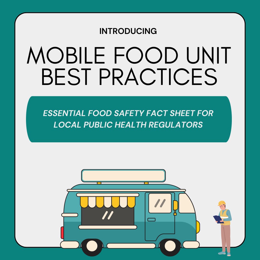Tomorrow, June 7, is #WorldFoodSafetyDay! Here’s a helpful resource for #localpublichealth regulators dedicated to maintaining high standards of #foodsafety in mobile food establishments: naccho.org/blog/articles/…