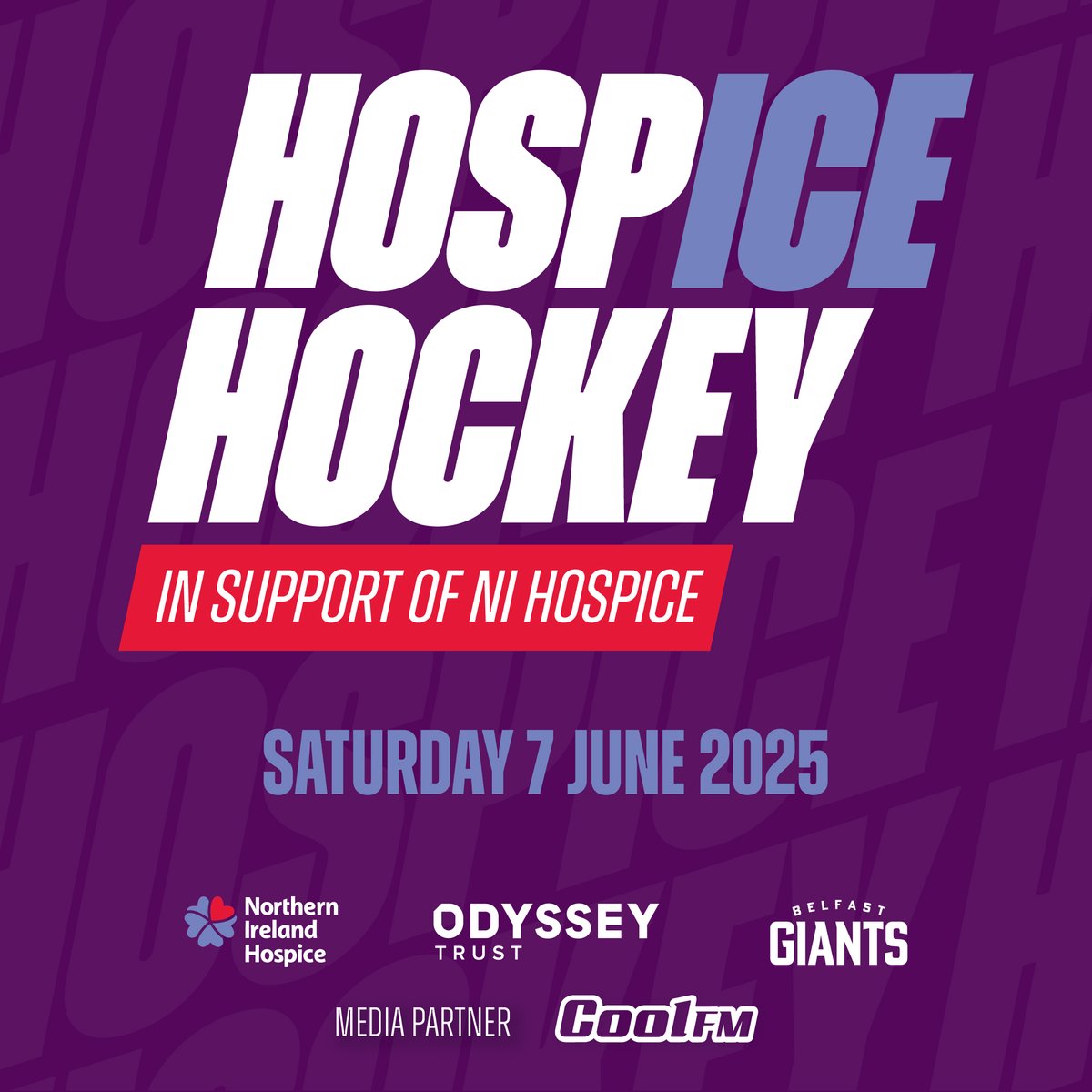 This time TOMORROW, Hospice Hockey will be underway at The SSE Arena, Belfast. 🏒

Inspired by the likes of Soccer Aid, this special fundraising ice hockey game will feature current and former ice hockey players, local legends, and celebrities all in support of the Northern