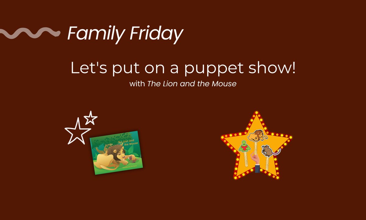 Footsteps2Brilliance (@myf2b) on Twitter photo Lights, camera, action! Read an interactive version of Aesop's The Lion and the Mouse on F2B, then follow the directions on the blog for a fun imaginative play activity for this week's #Family Friday 🎭
English: footsteps2brilliance.com/blog/lion-and-…
Spanish: footsteps2brilliance.com/blog/lion-and-… Lights, camera, action! Read an interactive version of Aesop's The Lion and the Mouse on F2B, then follow the directions on the blog for a fun imaginative play activity for this week's #Family Friday 🎭
English: footsteps2brilliance.com/blog/lion-and-…
Spanish: footsteps2brilliance.com/blog/lion-and-…