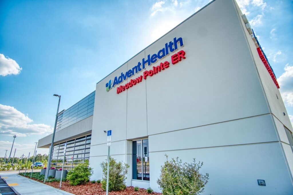 Robins &amp; Morton, AdventHealth Celebrate Ribbon Cutting of $26 Million AdventHealth Meadow Pointe ER buff.ly/RqpU2tY