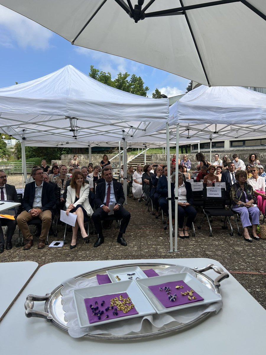 Au milieu des urgences du quotidien, il est essentiel de prendre le temps. Le temps de témoigner notre reconnaissance à ceux qui servent le service public avec passion et dévouement. Bravo aux récipiendaires des #PalmesAcadémiques et merci pour votre présence à cette cérémonie.