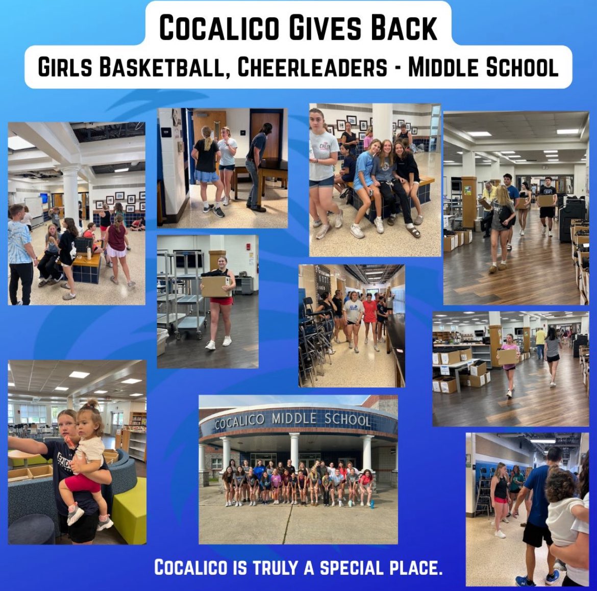 Cocalico is truly a Special Place

Girls Basketball, Cheerleading at the Middle School