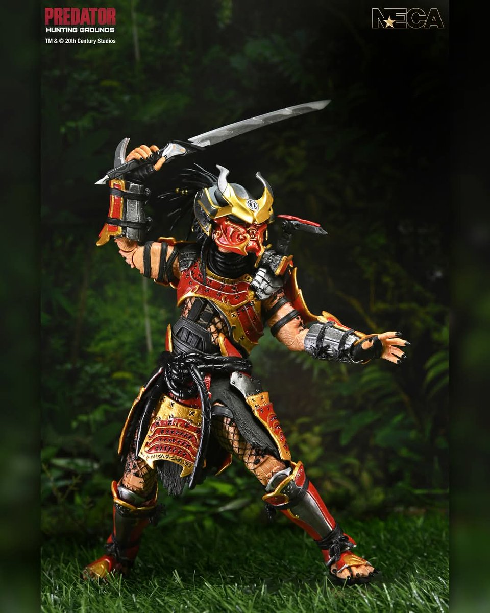 Mesademon149's tweet photo. ANNOUNCEMENT!!
➖
Predator: Hunting Grounds - Ultimate Samurai Predator 
➖
#Predator #PredatorHuntingGrounds #PredatorKillerofKillers #samuraipredator #yautja #NECA #actionfigure https://t.co/xzXnmTsd96