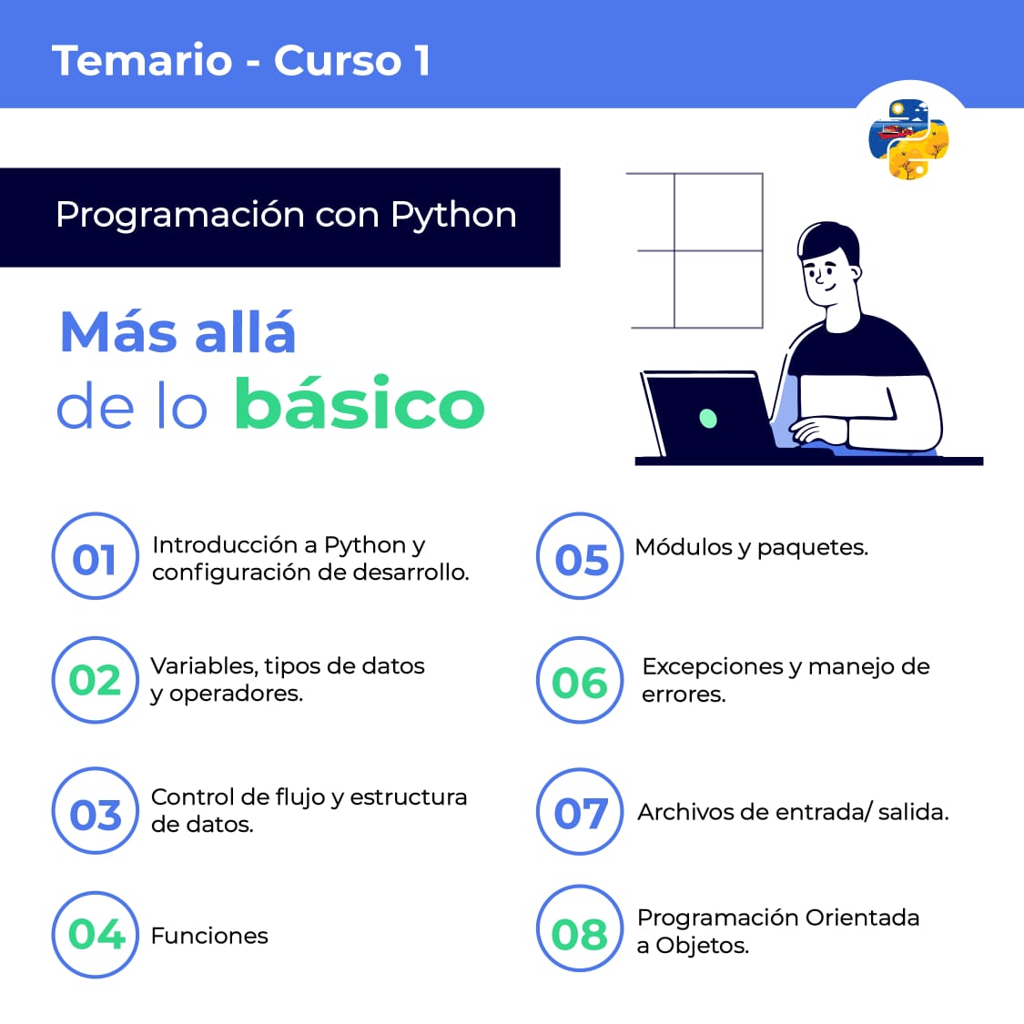 PythonPanama's tweet image. 👩‍💻 ¿Listo para llevar tu programación al siguiente nivel? 🐍

Únete al curso: Más Allá de lo Básico – Programación con Python. 🚀

🗓 19 de junio | 📍 Jueves y viernes | ⏰ 7:00 p.m.
💻 Modalidad virtual | ¡Aprende con Arnulfo Reyes!

linktr.ee/pythonpanama
#Python #Panama