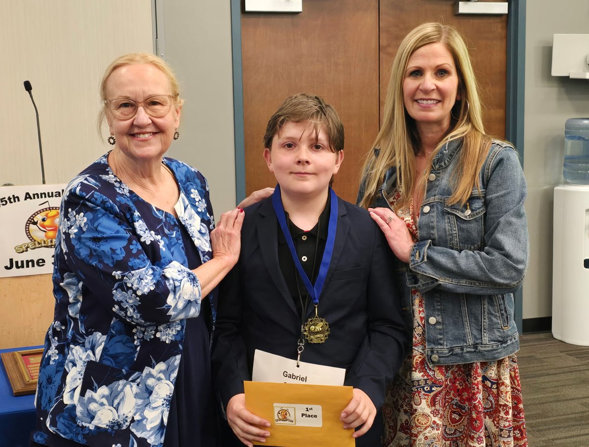 Queensbury fifth grader Gabriel Sovay won the regional Spelling Bee! Read more at: queensburyschool.org/article/2256617 🏅
#QUFSD #qufsd