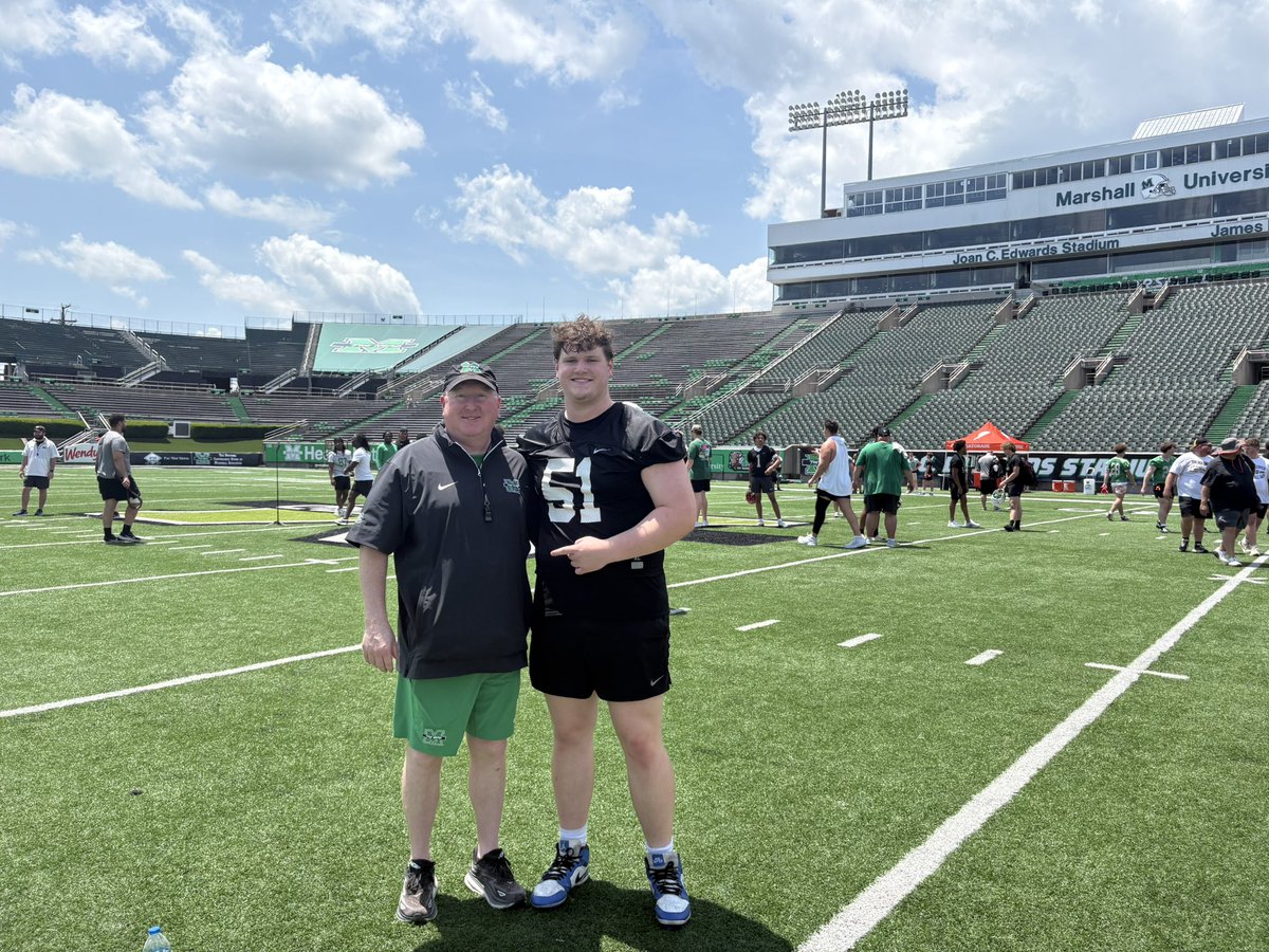 Remley Bowen (@bowen_remley) on Twitter photo Had a great time <a href="/HerdFB/">Marshall Football</a> ! Thanks again to <a href="/Coach_BMcClain/">Coach Bob McClain</a> for the invite, can’t wait to be back in the fall! Had a great time <a href="/HerdFB/">Marshall Football</a> ! Thanks again to <a href="/Coach_BMcClain/">Coach Bob McClain</a> for the invite, can’t wait to be back in the fall!