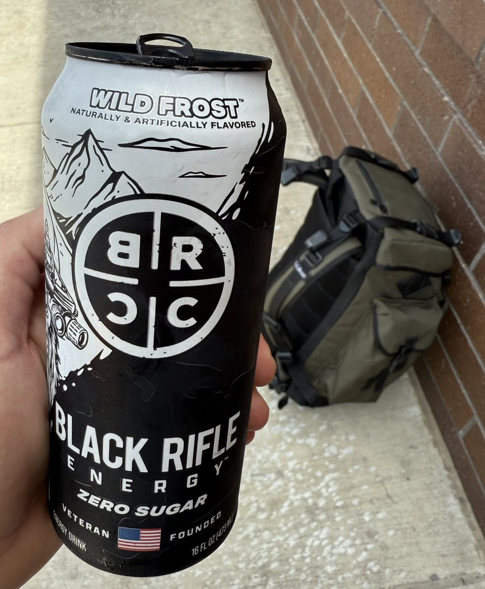 Dropped the pack and popped a <a href="/blckriflecoffee/">Black Rifle Coffee</a> energy. Refreshing in this Texas heat.