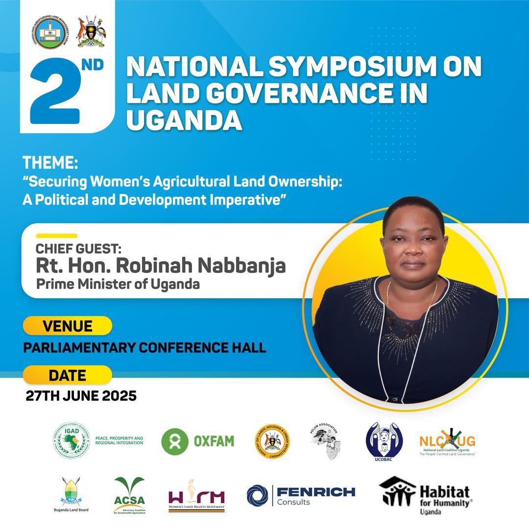 Francis Musoni Okiria 🇩🇪 🇺🇬 (@francismusoniok) on Twitter photo Securing women’s land rights is not just about equity it’s a political & economic necessity. When governments act, they unlock women’s potential as green entrepreneurs driving sustainable agriculture, food security & grassroots environmental change.#TogetherWeCan
<a href="/Fenrichconsults/">Fenrich Consults</a> Securing women’s land rights is not just about equity it’s a political & economic necessity. When governments act, they unlock women’s potential as green entrepreneurs driving sustainable agriculture, food security & grassroots environmental change.#TogetherWeCan
<a href="/Fenrichconsults/">Fenrich Consults</a>