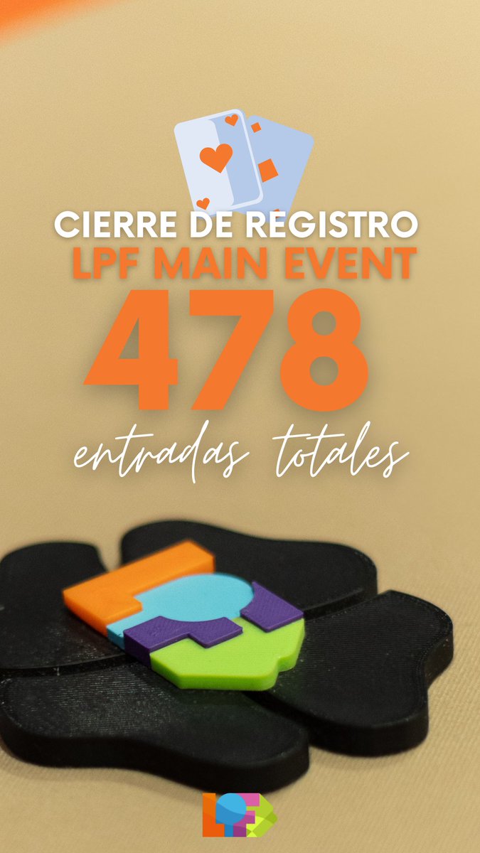 LuckiaPokerFestival - LPF 25 (@luckiapokerfest) on Twitter photo CIERRE DE REGISTRO EN EL MAIN EVENT✖️
Acabamos de cerrar el registro en el día 2 del Main Event en <a href="/CasinoBilbao/">Casino Bilbao</a> con 193 entradas.
Sumadas a las 285 de los casinos de <a href="/CasinoMallorca/">Casino de Mallorca</a>, <a href="/Casino_Kursaal/">Casino Kursaal</a>, <a href="/casinoceuta/">Casino de Ceuta</a> y <a href="/CasinoVigo/">Casino de Vigo</a> alcanzamos la cifra de:
4⃣7⃣8⃣ entradas totales. CIERRE DE REGISTRO EN EL MAIN EVENT✖️
Acabamos de cerrar el registro en el día 2 del Main Event en <a href="/CasinoBilbao/">Casino Bilbao</a> con 193 entradas.
Sumadas a las 285 de los casinos de <a href="/CasinoMallorca/">Casino de Mallorca</a>, <a href="/Casino_Kursaal/">Casino Kursaal</a>, <a href="/casinoceuta/">Casino de Ceuta</a> y <a href="/CasinoVigo/">Casino de Vigo</a> alcanzamos la cifra de:
4⃣7⃣8⃣ entradas totales.