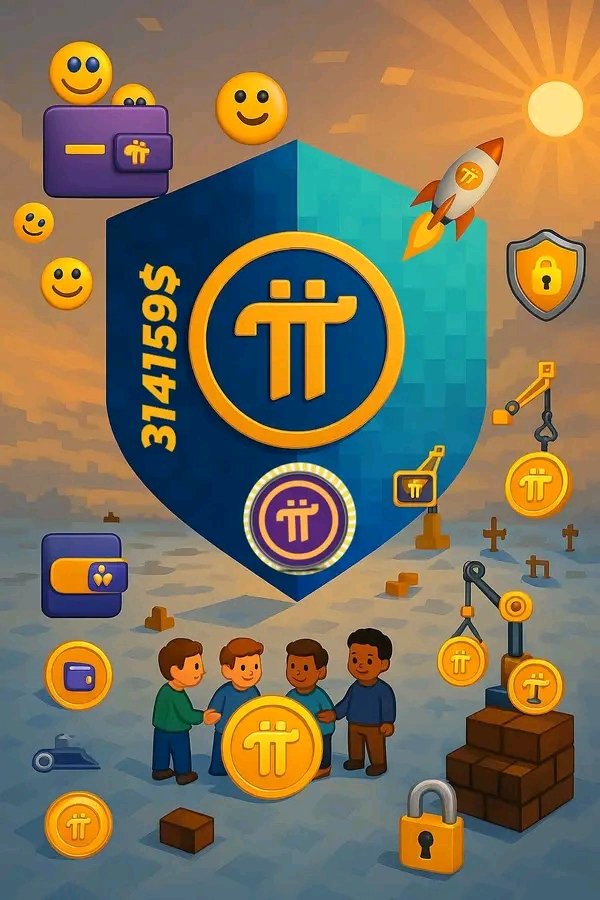 🚀🔐 Secure the Future with Pi Network!
In a world of blocks, trust is the real currency. 💛
Pi pioneers are building together with safety, unity &amp; vision.

🛡️ Shielded by security
🌍 United by community
🚀 Fueled by innovation
🔓🔑 Your Pi is power—protect it, grow it, use it.