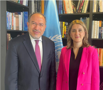 Tawfik Jelassi (@tawfikjelassi) on Twitter photo Grateful to H.E. Ambassador Suela Janina, co-facilitator of WSIS+20, for her participation at the #AI4PublicSector Conference at <a href="/UNESCO/">UNESCO ๐๏ธ #Education #Sciences #Culture ๐บ๐ณ</a>. Fruitful discussion on the #WSIS+20 review process and the path forward for inclusive digital cooperation. #DigitalTransformation <a href="/suelajanina/">Suela Janina</a> Grateful to H.E. Ambassador Suela Janina, co-facilitator of WSIS+20, for her participation at the #AI4PublicSector Conference at <a href="/UNESCO/">UNESCO ๐๏ธ #Education #Sciences #Culture ๐บ๐ณ</a>. Fruitful discussion on the #WSIS+20 review process and the path forward for inclusive digital cooperation. #DigitalTransformation <a href="/suelajanina/">Suela Janina</a>
