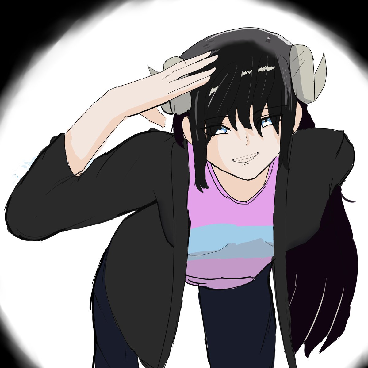 Un dibujo para mi amiga <a href="/LaStalNG/">🎀🐇💙 LaStal</a>