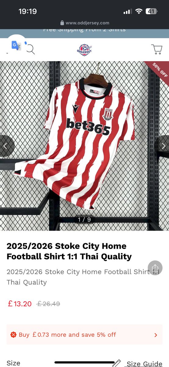 😂😂

£13.20 “Thai Quality” won’t even make me buy this kit.