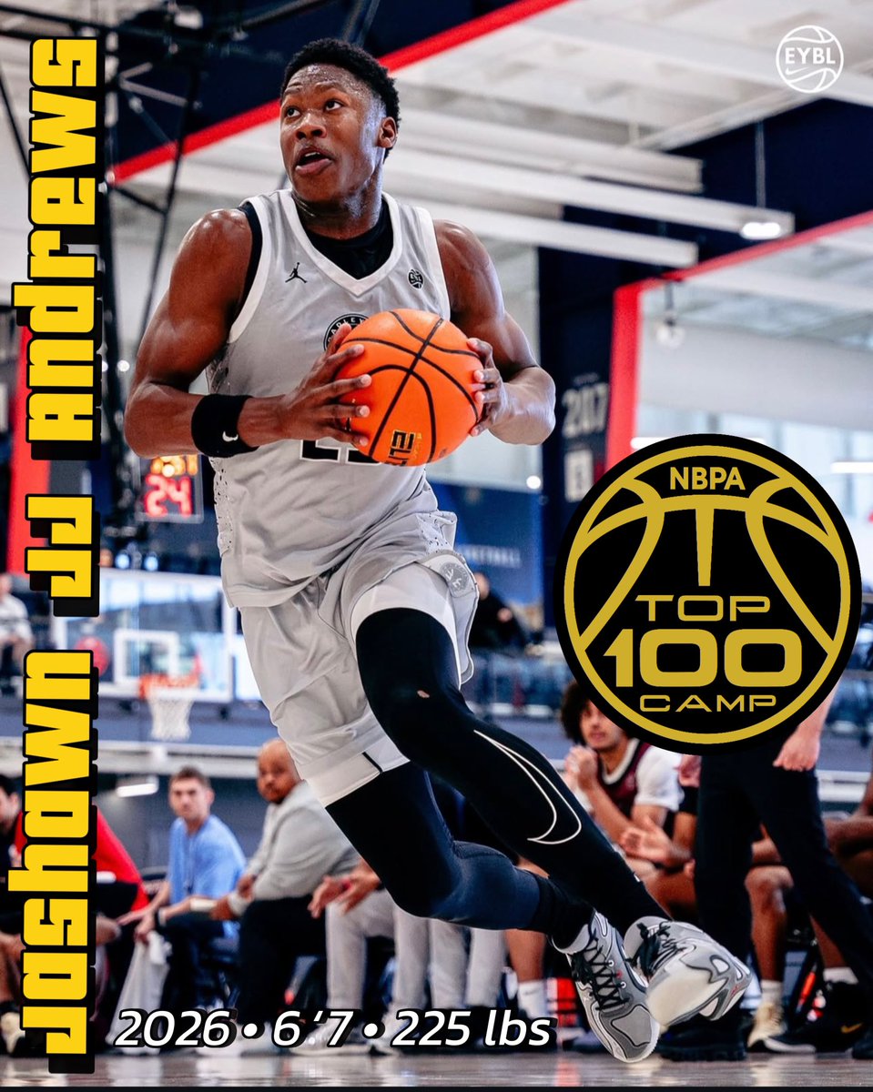 JaShawn “JJ” Andrews (@jjandrews2026) on Twitter photo Grateful for the invitation to return back to the <a href="/TheNBPA/">NBPA</a> Top 100 Camp this year! I’m looking forward to learning & competing June 9-13 in Rock Hill, SC.
<a href="/BradBealElite/">Bradley Beal Elite</a> <a href="/NikeEYB/">EliteYouthBasketball</a> <a href="/LRCA_Hoops/">Little Rock Christian Academy Basketball</a> <a href="/RazorbackMBB/">Arkansas Razorbacks Men’s Basketball 🐗</a> Grateful for the invitation to return back to the <a href="/TheNBPA/">NBPA</a> Top 100 Camp this year! I’m looking forward to learning & competing June 9-13 in Rock Hill, SC.
<a href="/BradBealElite/">Bradley Beal Elite</a> <a href="/NikeEYB/">EliteYouthBasketball</a> <a href="/LRCA_Hoops/">Little Rock Christian Academy Basketball</a> <a href="/RazorbackMBB/">Arkansas Razorbacks Men’s Basketball 🐗</a>