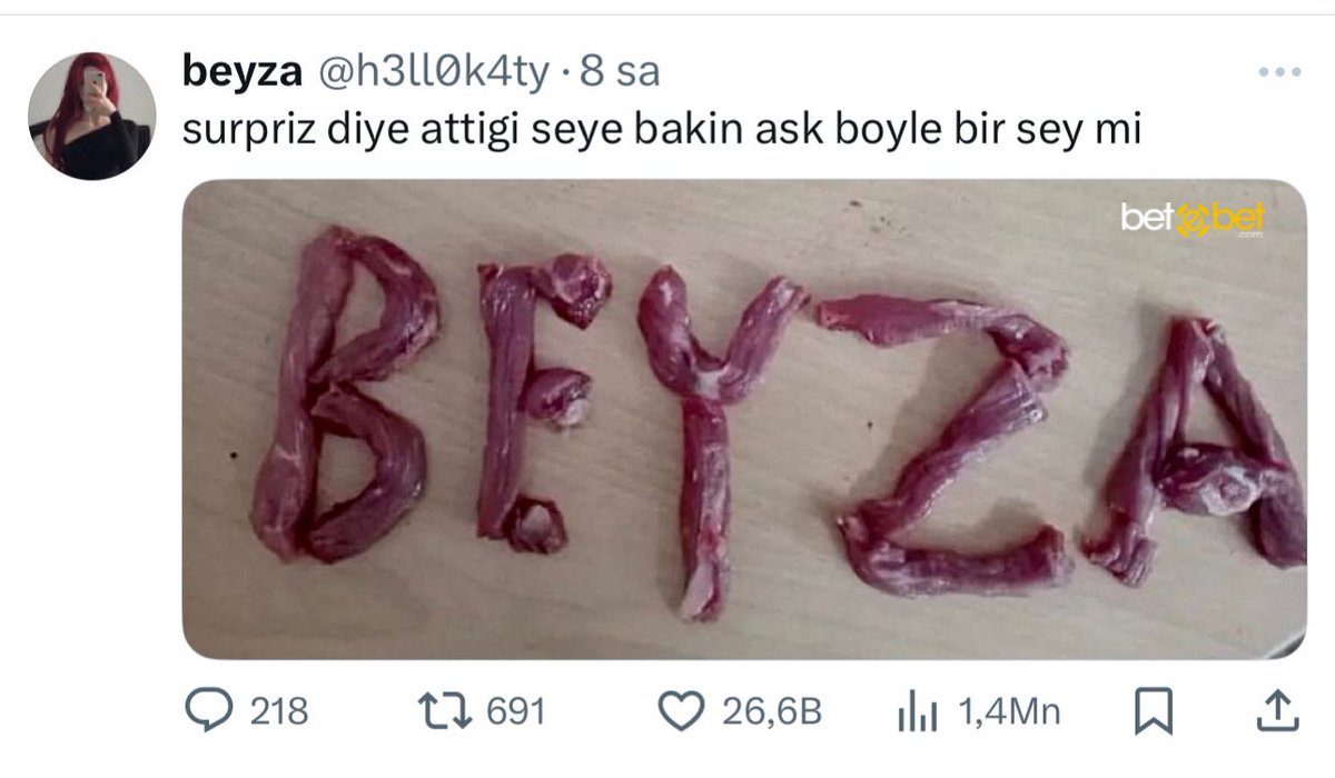 Şöyle bir ilişki