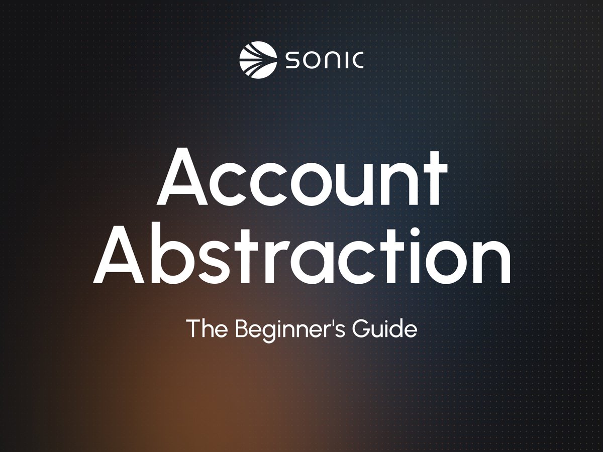Your wallet's getting an upgrade.

Account abstraction (EIP-7702) is coming in Sonic's next client upgrade.

🎁 Gas Subsidies
📊 Dynamic Fees
🧑‍🤝‍🧑 Social Recovery
🗝️ Session Keys

🔗 blog.soniclabs.com/account-abstra…