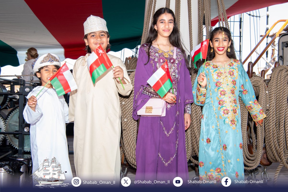 صاحب السمو السيد/ نزار بن الجلندى آل سعيد سفير سلطنة #عُمان لدى الجمهورية #الإيطالية يشارك طاقم السفينة #شباب_عُمان_الثانية فرحتهم بـ #عيد_الأضحى_المبارك

#أمجاد_البحار_٢٠٢٥