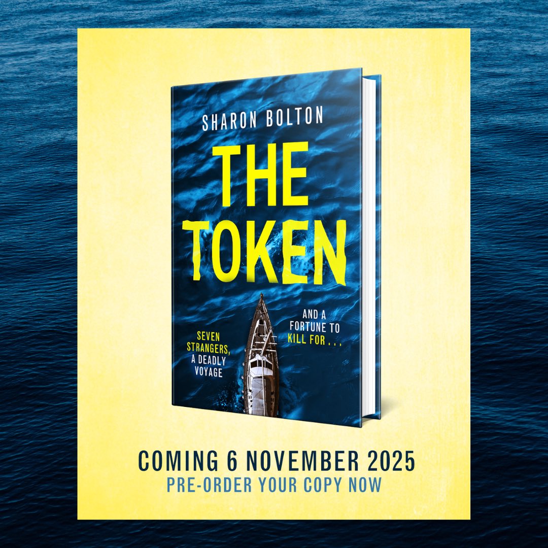 Bookshortie (@bookshortie1) on Twitter photo 💫Cover Reveal💫
The Token by <a href="/AuthorSJBolton/">Sharon Bolton</a>
Seven strangers, a dangerous crossing, and a fortune to die for.
instagram.com/p/DKjiHzNolTt/…
<a href="/orionbooks/">Orion Publishing</a> <a href="/Tr4cyF3nt0n/">Tracy Fenton</a> 💫Cover Reveal💫
The Token by <a href="/AuthorSJBolton/">Sharon Bolton</a>
Seven strangers, a dangerous crossing, and a fortune to die for.
instagram.com/p/DKjiHzNolTt/…
<a href="/orionbooks/">Orion Publishing</a> <a href="/Tr4cyF3nt0n/">Tracy Fenton</a>