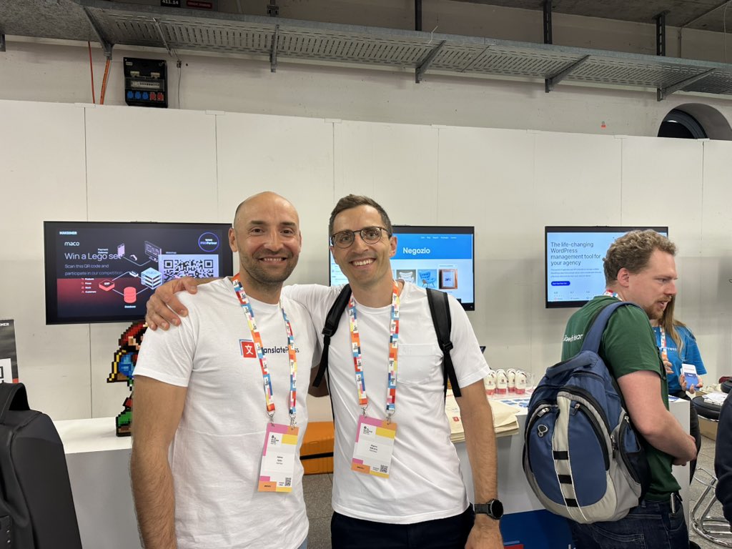 adispiac's tweet image. #WCEU never gets old — such an energizing mix of familiar faces and inspiring new connections! Grateful to be part of this amazing WordPress community.