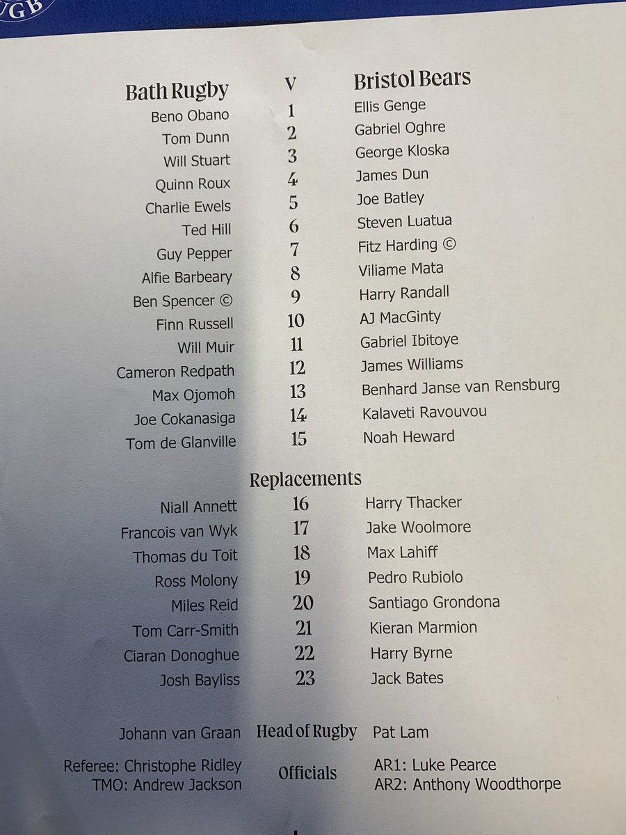 Team sheet for the semi-final

No changes for either side

Kick-off 20 mins away 🕰️