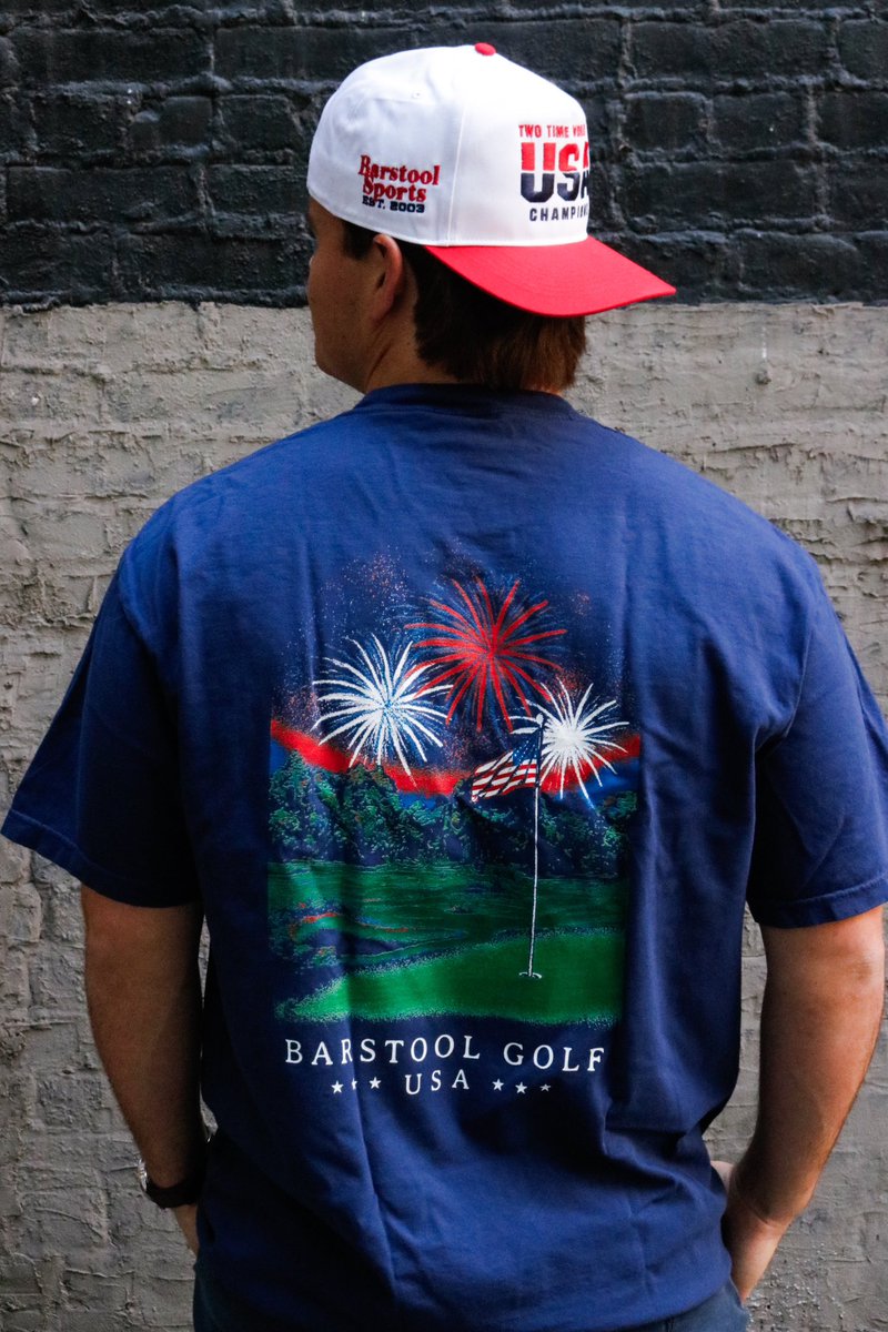 Founding Fathers would’ve rocked this. Cop the new Barstool USA collection before it’s gone!🧨

CLICK HERE TO PURCHASE NOW: store.barstoolsports.com/collections/4t…