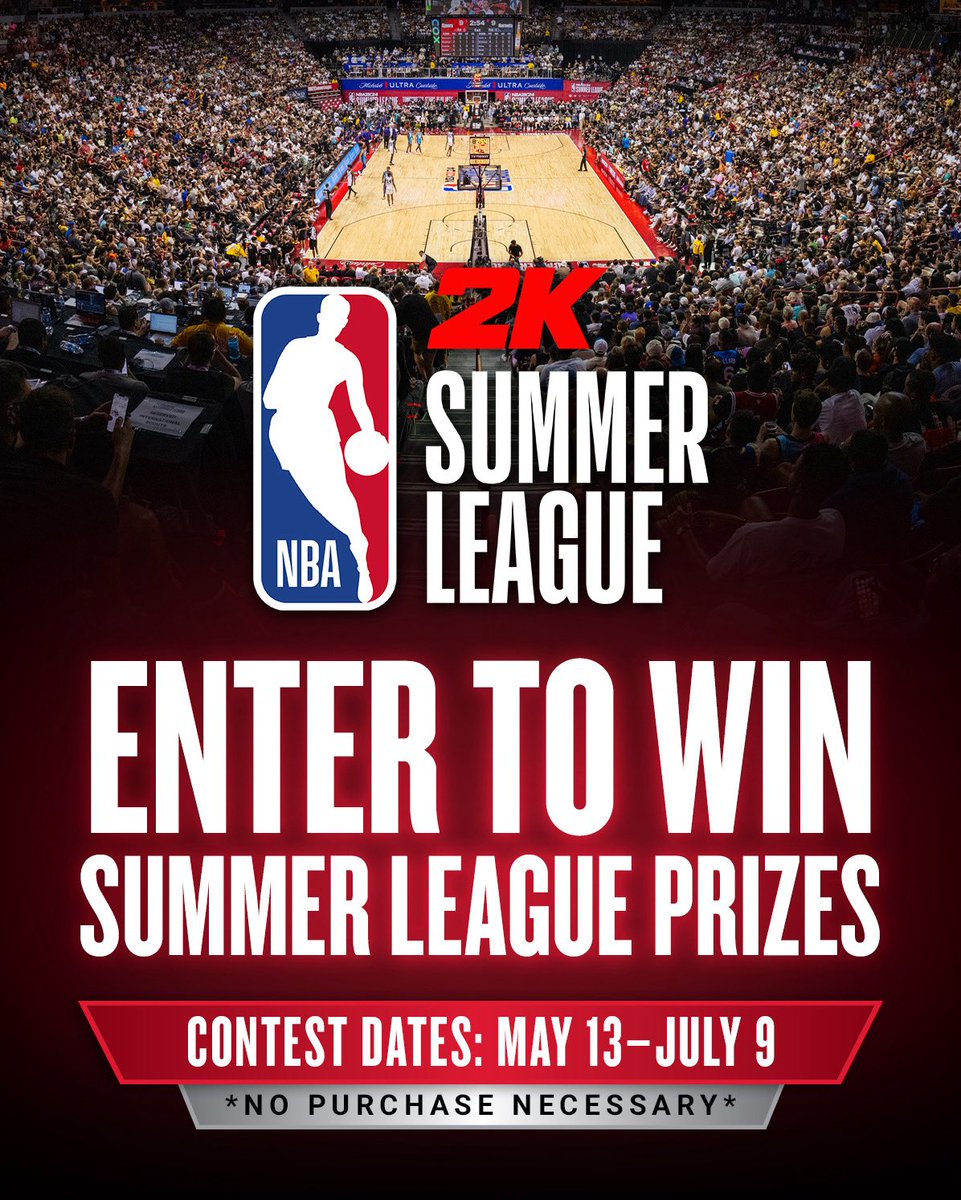 🚨ENTER-TO-WIN NBA 2K Summer League Prizes!🚨

3 WINNERS CHOSEN. PRIZES INCLUDE:

✓ 4 tickets to the Summer League Championship Game
✓ 4 Summer League Swag Bags
✓ Photo Op with the Summer League Championship Trophy

Enter Now — bit.ly/3Vls3wU!