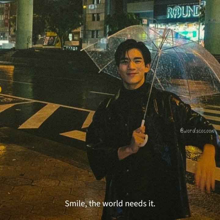 WordsCocoon's tweet photo. smile! https://t.co/V2ZvkIRF6i