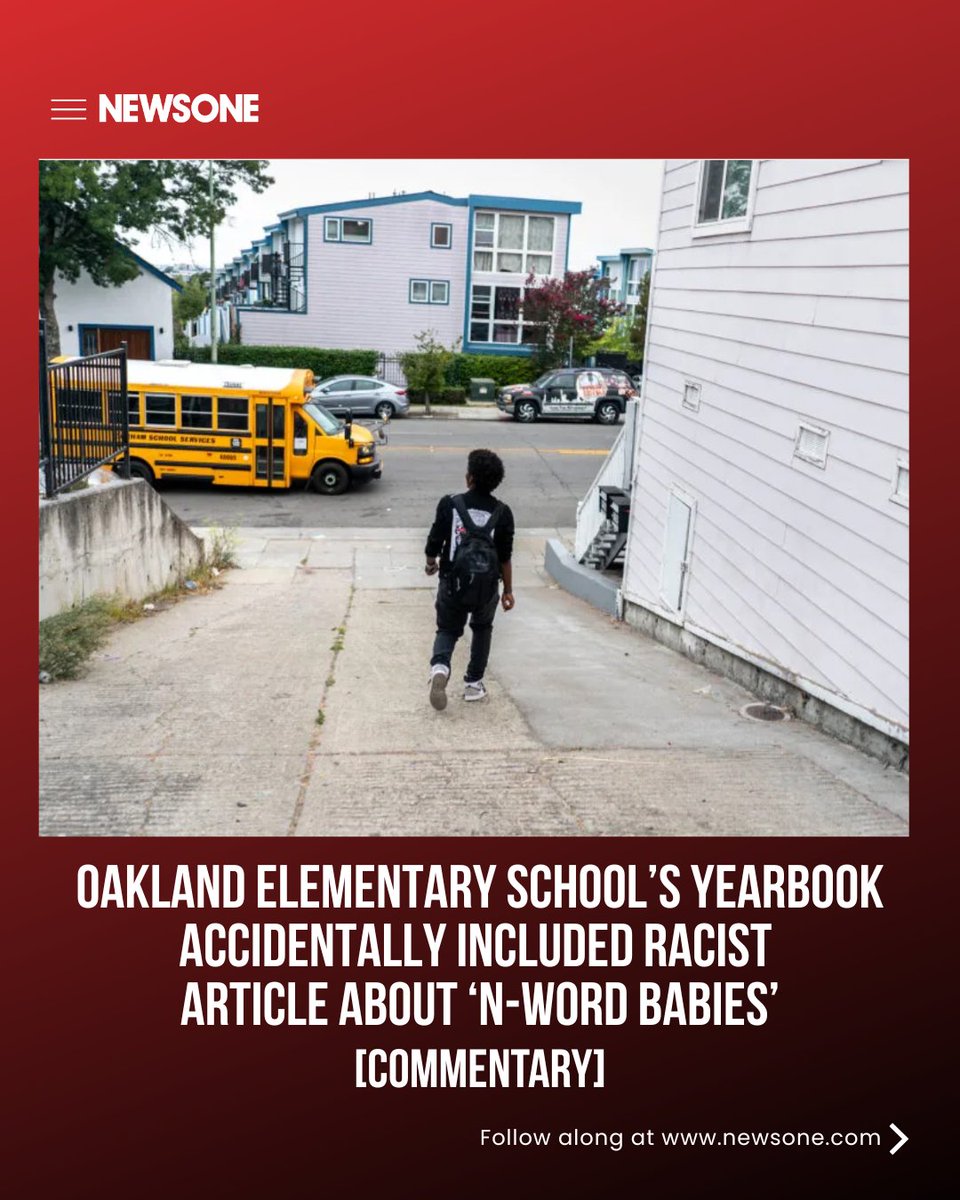 [COMMENTARY] Parents and students at Oakland's Montclair Elementary School discovered that a racial slur had been included in the school's yearbook.

bit.ly/43JdCFH