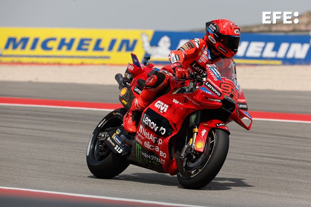 🏍️ Marc Márquez manda con autoridad el viernes en MotorLand, mientras KTM y Honda se suman a la batalla.

#AragonGP