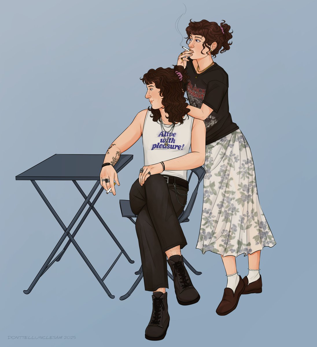 observing so they can gossip later