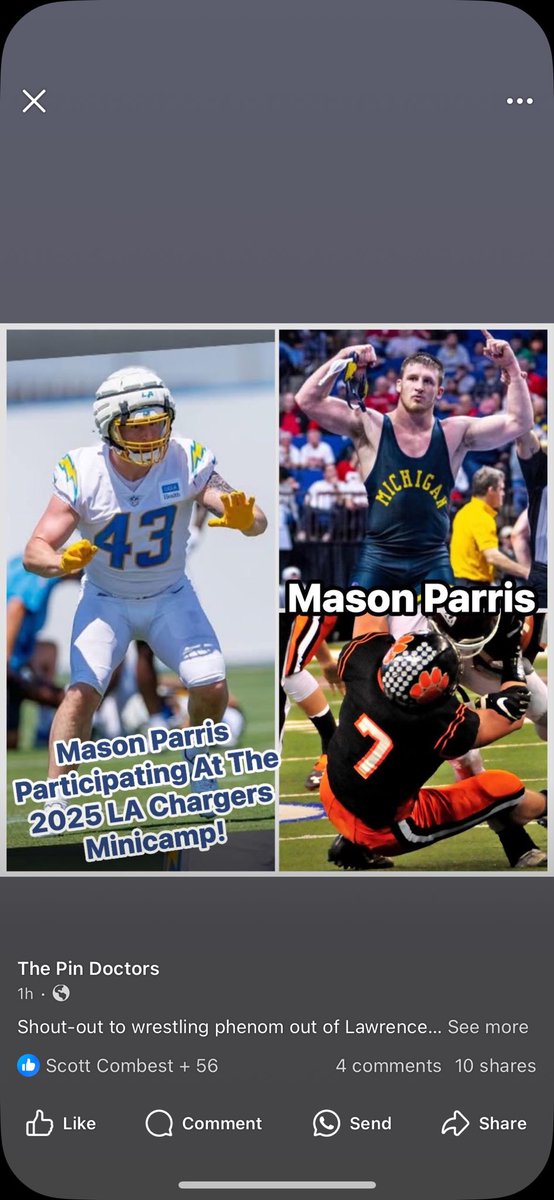 🏈+🤼=🥇