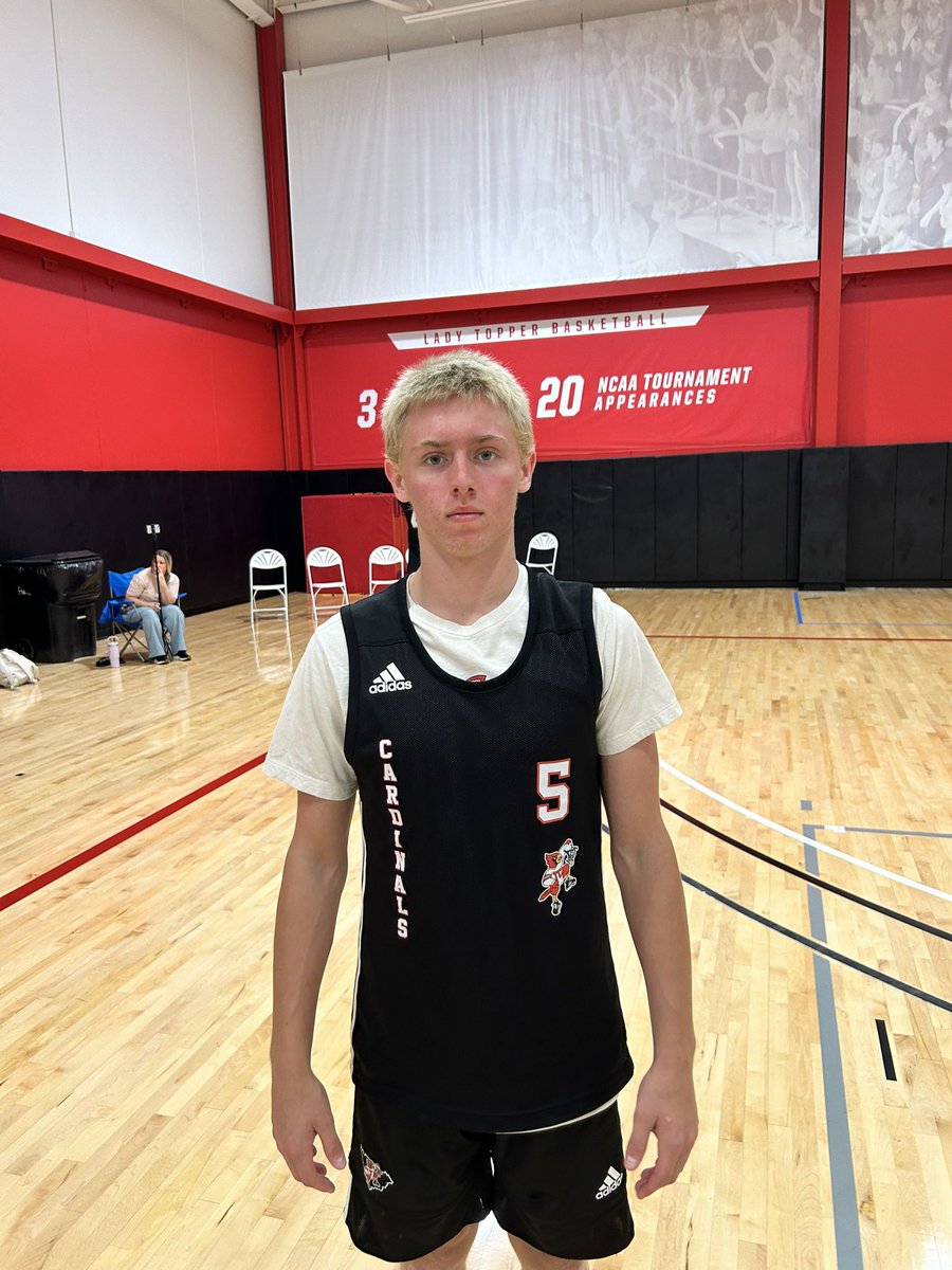 NextUpRecruits (@nextuprecruits) on Twitter photo 2028 - 5’10 PG Cooper Stone (<a href="/coop91684/">cooper stone</a>) of Taylor County (KY) plays way beyond his age and experience.
Stone is already one of the top defenders in the 5th region despite his size. On the offensive end he’s comfortable handling with both hands and attacking bigger defenders. 2028 - 5’10 PG Cooper Stone (<a href="/coop91684/">cooper stone</a>) of Taylor County (KY) plays way beyond his age and experience.
Stone is already one of the top defenders in the 5th region despite his size. On the offensive end he’s comfortable handling with both hands and attacking bigger defenders.