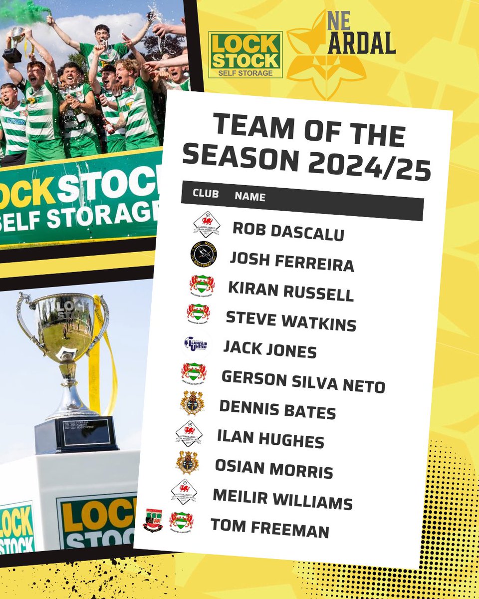 ArdalNorthern's tweet image. ⚽️ 𝗧𝗲𝗮𝗺 𝗢𝗳 𝗧𝗵𝗲 𝗦𝗲𝗮𝘀𝗼𝗻 ⚽️

Presenting the 2024/25 @lockstockbiz 𝘼𝙧𝙙𝙖𝙡 𝙉𝙀 and 𝘼𝙧𝙙𝙖𝙡 𝙉𝙒 TOTS as voted for by clubs